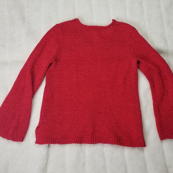 Chico's red sweater - Picture 3 of 3